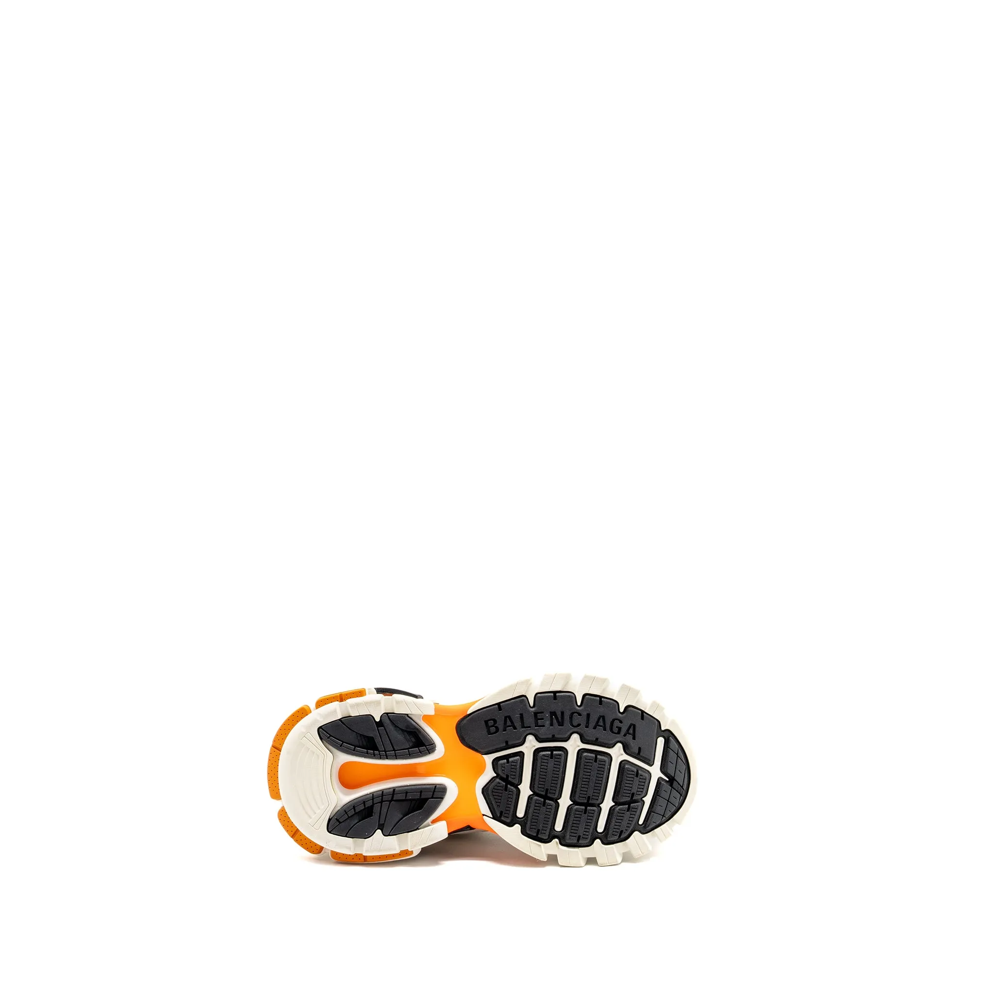 Balenciaga Size 37 Track Sneakers White/Orange