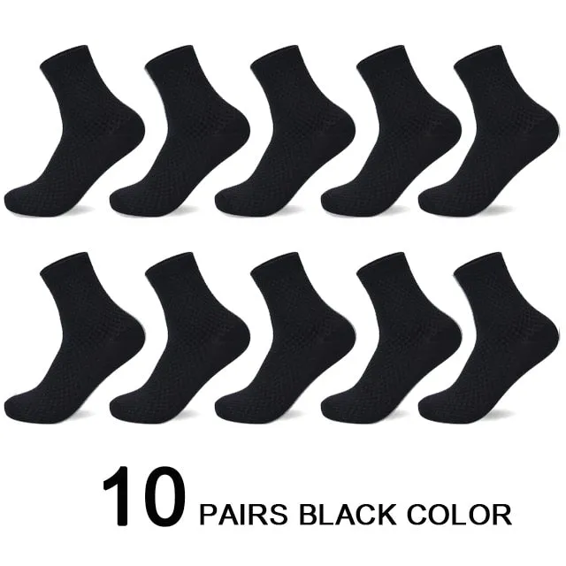Bamboo Fiber Socks (10 Pairs )