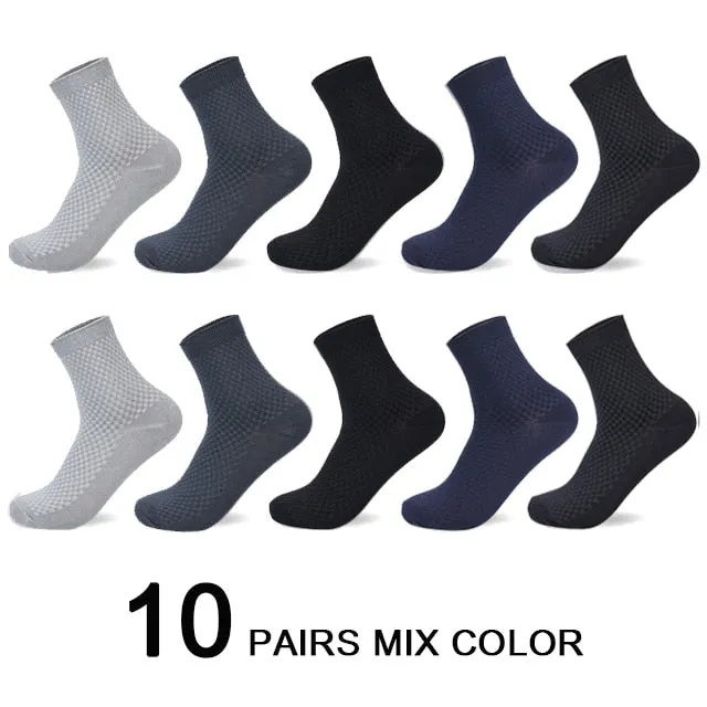 Bamboo Fiber Socks (10 Pairs )