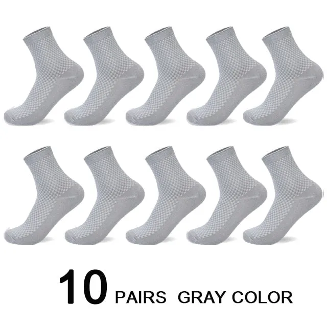 Bamboo Fiber Socks (10 Pairs )