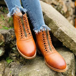 British style Martin boots women
