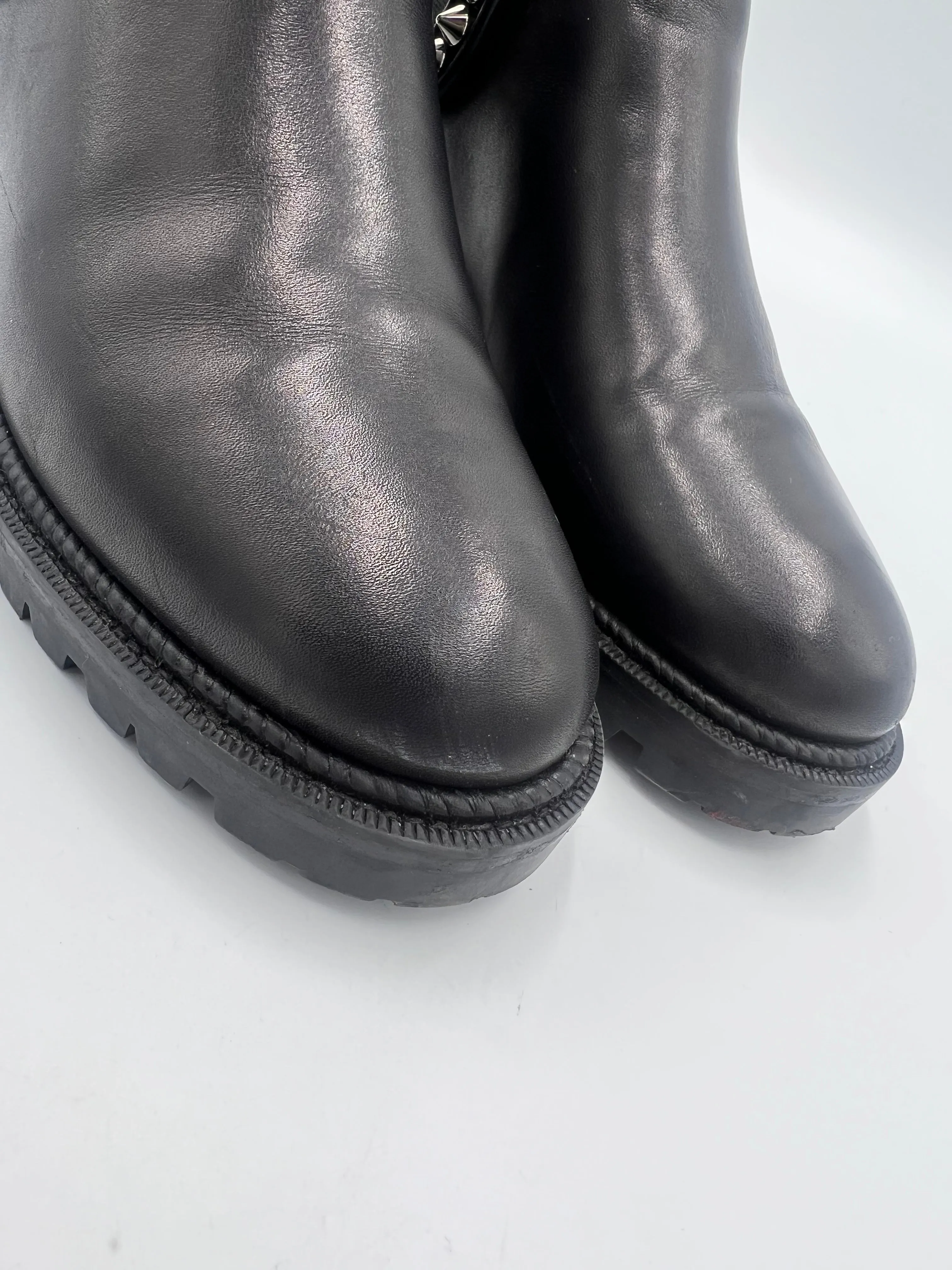 Christian Louboutin Capuhutta Luxury Designer Boot,  Size: 6.5 (36.5)