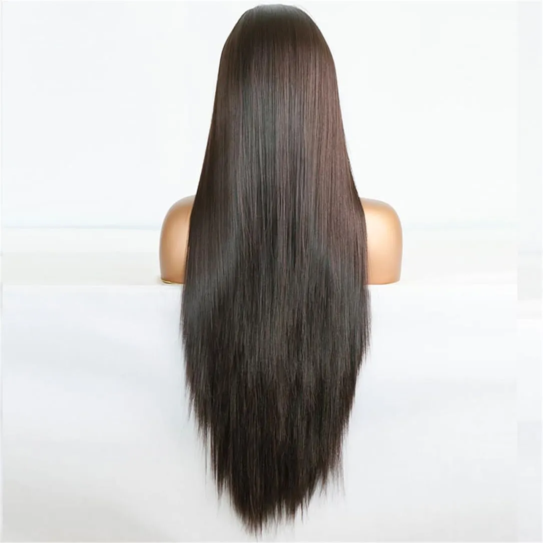 Internet Hot Wig 13 X4 High-temperature Fiber Front Lace