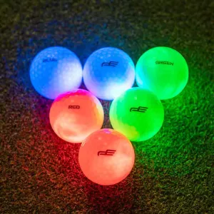LED Glow Golf Balls for Night Accept