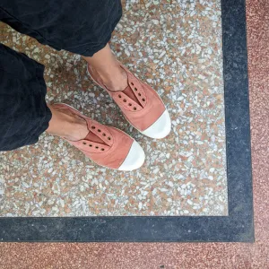 Lola Cinnamon Cotton Plimsolls