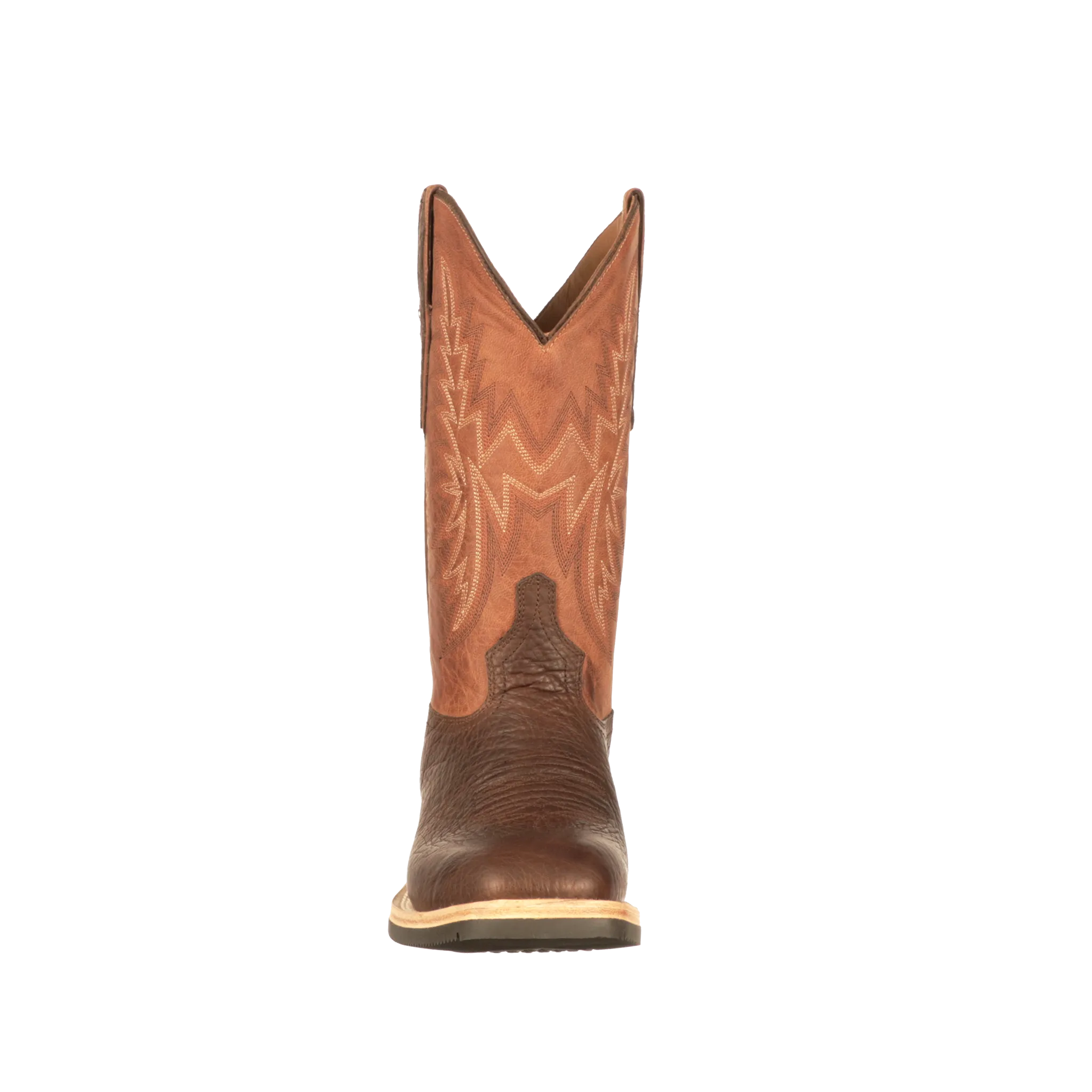 Men's Lucchese Choc/Peanut Cowhide Boot