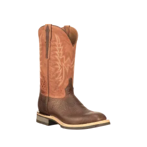 Men's Lucchese Choc/Peanut Cowhide Boot