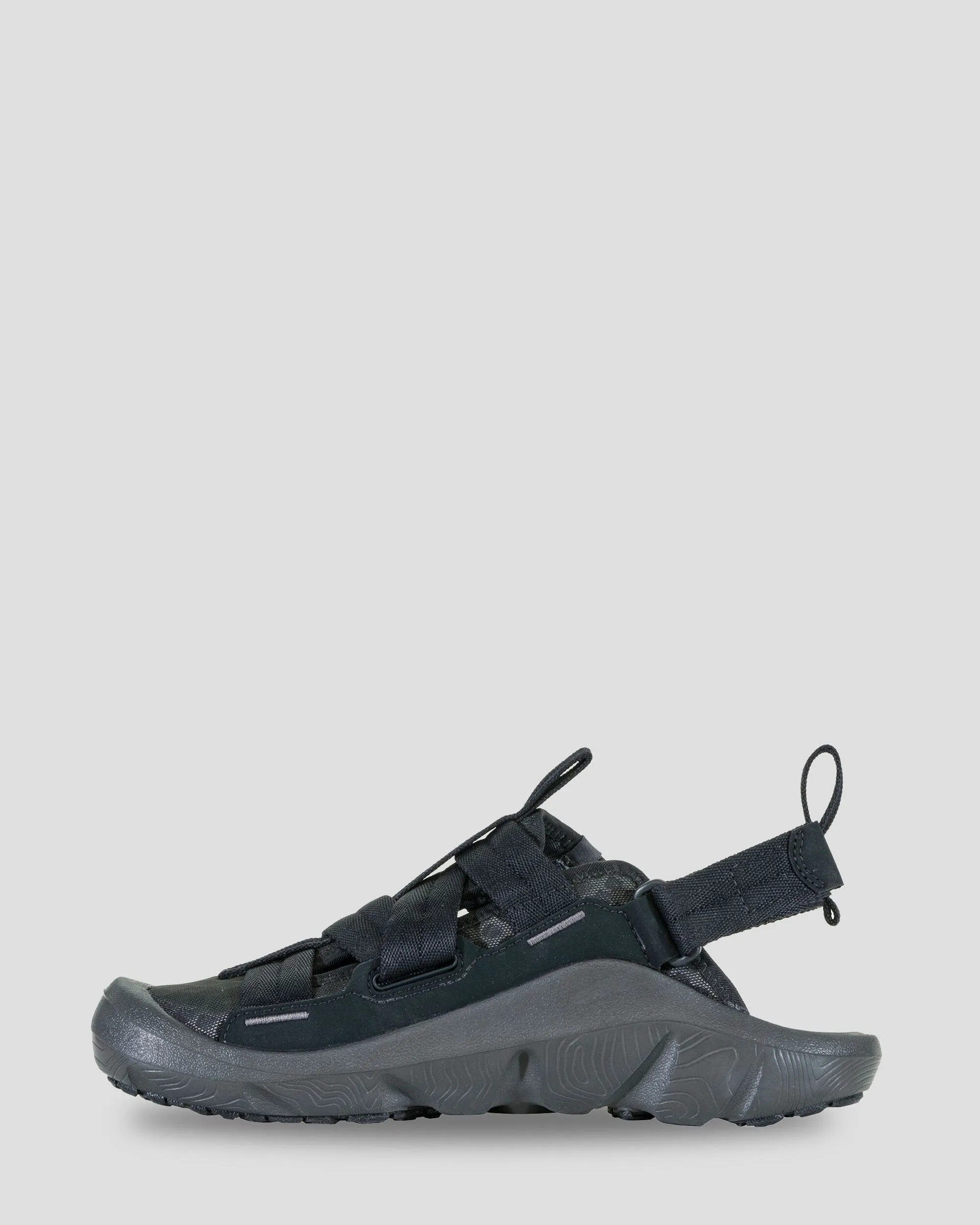 Men's Oboz Whakatā Off-Road Sandals - Black Sea
