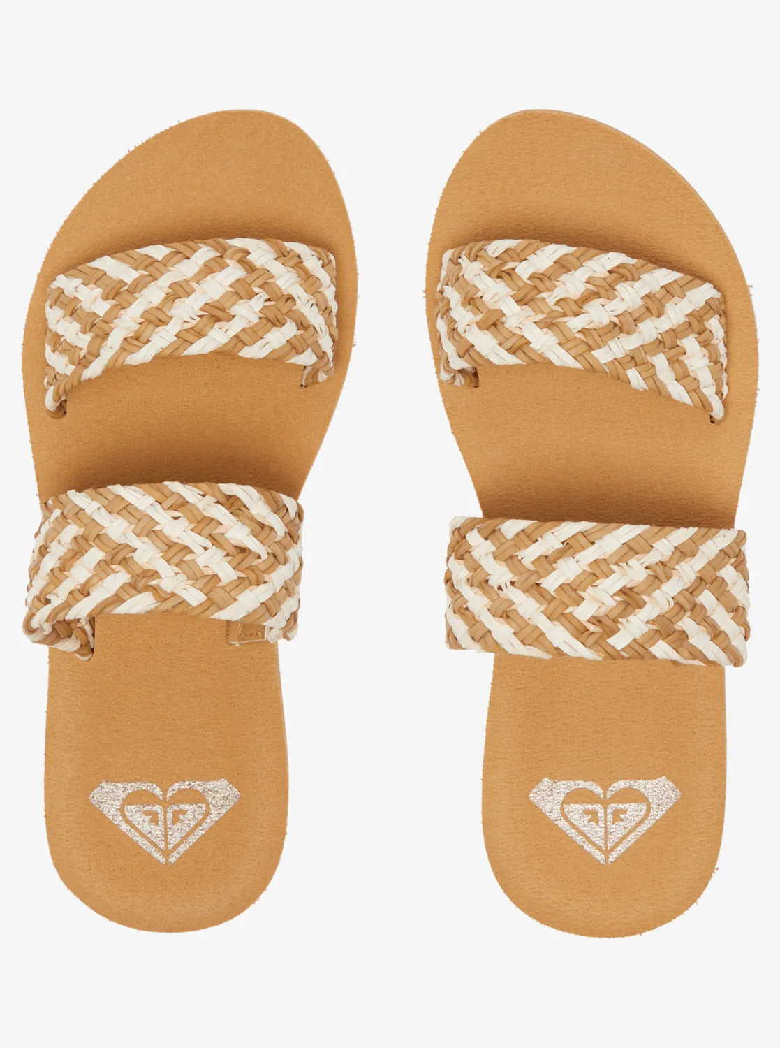 Porto Slide Slider Sandals - Natural