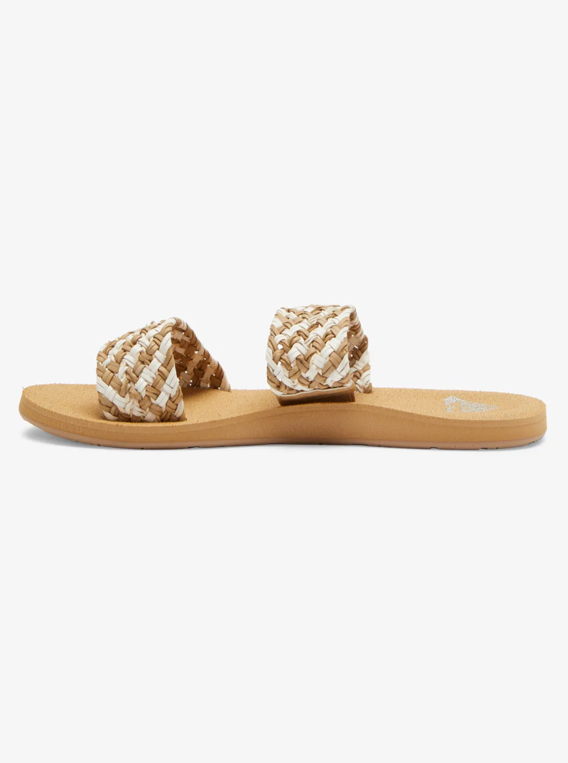 Porto Slide Slider Sandals - Natural