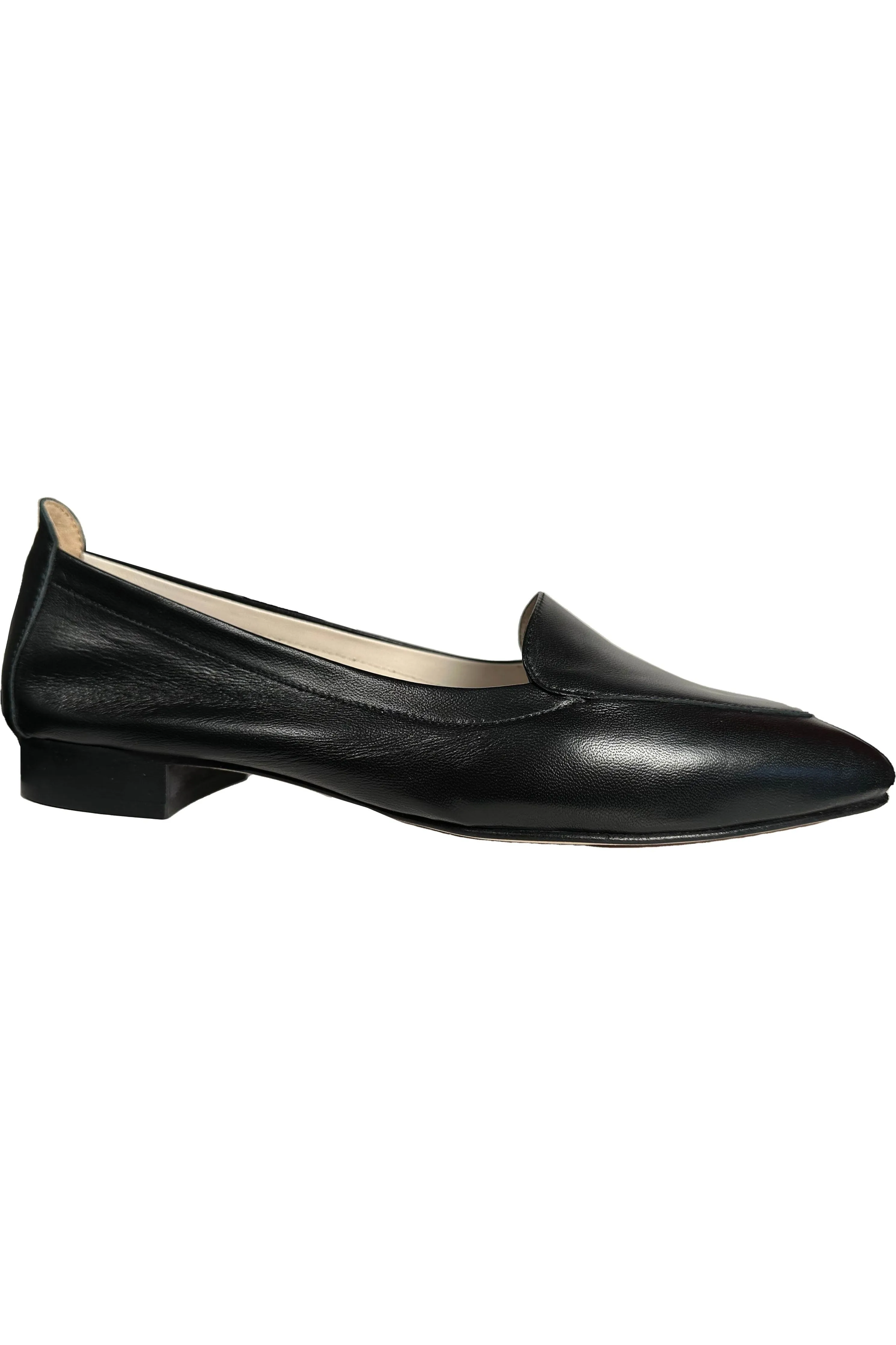 Robertson Madison Annamarie 1270 Pointy Loafer | Nero Nappa
