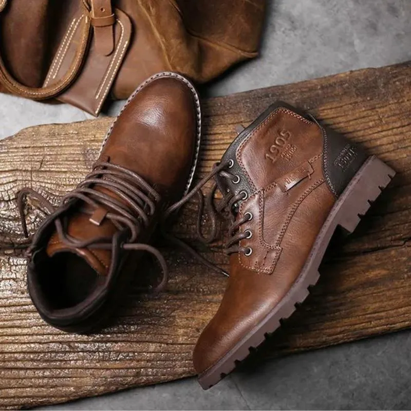 Rock - Pure Leather Boots