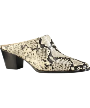 Russell & Bromley Beige Betton Western Mule UK 7 EU 40 