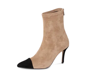 Two Tone Ankle Boots