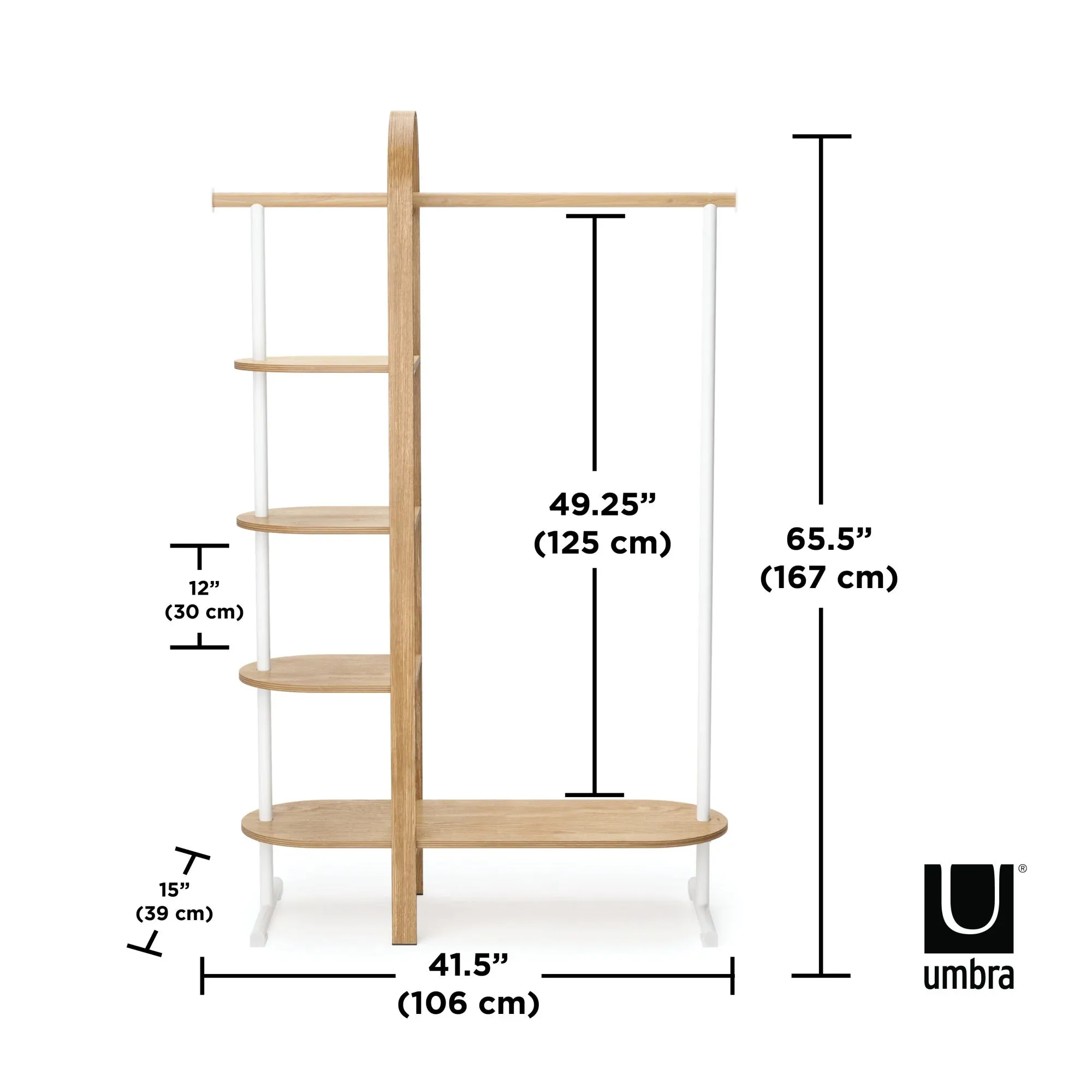 Umbra Bellwood garment rack, natural