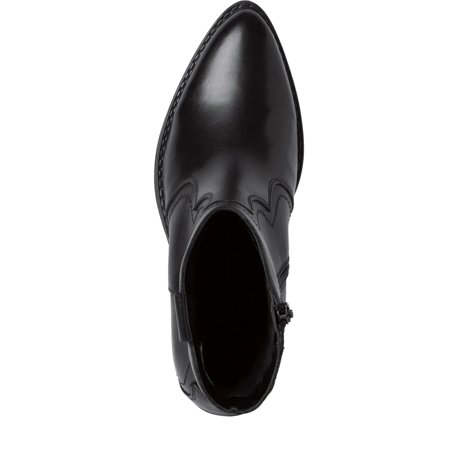 Western Style Boot - Black